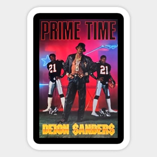 Deion Sanders - Prime Time Its Reals Sticker